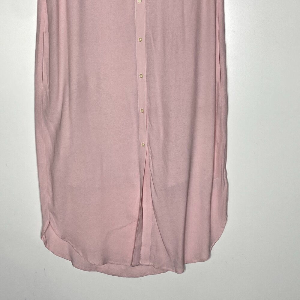 Gap Flutter Sleeve Button Front Side Pocket Midi … - image 5